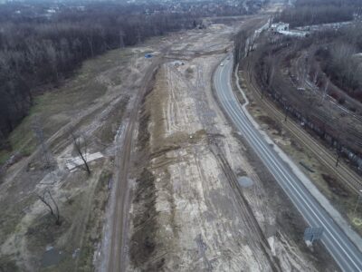 Budowa Drogi Ekspresowej S-7 Widoma – Kraków w km 658+800 (28.01.2023)