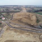 Budowa Drogi Ekspresowej S7 Widoma – Kraków w km 647+000 Węzeł Łuczyce (25.03.2023)