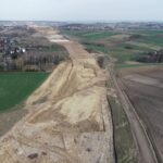 Budowa Drogi Ekspresowej S7 Widoma – Kraków w km 648+000 (25.03.2023)