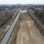 Budowa Drogi Ekspresowej S7 Widoma – Kraków w km 655+800 (25.03.2023)
