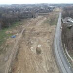 Budowa Drogi Ekspresowej S7 Widoma – Kraków w km 658+550 (25.03.2023)