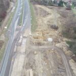 Budowa Drogi Ekspresowej S7 Widoma – Kraków w km 658+893 (25.03.2023)