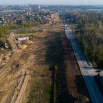 Budowa Drogi Ekspresowej S7 Widoma – Kraków w km 658+300 (22.04.2023)