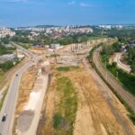 Budowa Drogi Ekspresowej S7 Widoma – Kraków w km 655+250 (17.06.2023)