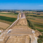 Budowa Drogi Ekspresowej S7 Widoma – Kraków w km 641+400 (15.07.2023)