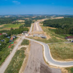 Budowa Drogi Ekspresowej S7 Widoma – Kraków w km 643+900 (15.07.2023)