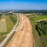Budowa Drogi Ekspresowej S7 Widoma – Kraków w km 644+500 (15.07.2023)