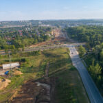 Budowa Drogi Ekspresowej S7 Widoma – Kraków w km 658+050 (15.07.2023)