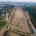 Budowa Drogi Ekspresowej S7 Widoma – Kraków w km 657+900 (09.09.2023)