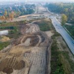 Budowa Drogi Ekspresowej S7 Widoma – Kraków w km 658+200 (09.09.2023)