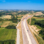 Budowa Drogi Ekspresowej S7 Widoma – Kraków w km 643+600 (15.07.2023)