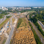 Budowa Drogi Ekspresowej S7 Widoma – Kraków w km 655+400 (15.07.2023)