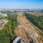 Budowa Drogi Ekspresowej S7 Widoma – Kraków w km 656+200 (15.07.2023)