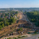 Budowa Drogi Ekspresowej S7 Widoma – Kraków w km 657+900 (15.07.2023)