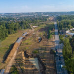 Budowa Drogi Ekspresowej S7 Widoma – Kraków w km 658+300 (15.07.2023)