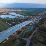 Budowa Drogi Ekspresowej S7 Widoma – Kraków w km 654+000 Estakada ES-201 (21.11.2023)