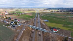 Budowa Drogi Ekspresowej S-7 Widoma – Kraków w km 640+850 Obiekt WD-1 (25.02.2024)