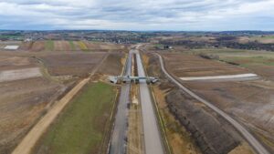 Budowa Drogi Ekspresowej S-7 Widoma – Kraków w km 650+100 Obiekt WD-15 (25.02.2024)