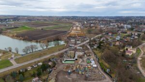 Budowa Drogi Ekspresowej S-7 Widoma – Kraków w km 653+400 Estakada ES-201 (25.02.2024)