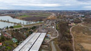 Budowa Drogi Ekspresowej S-7 Widoma – Kraków w km 653+900 Estakada ES-201 (25.02.2024)