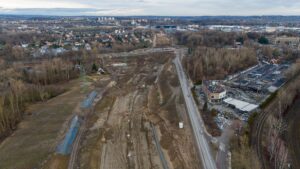 Budowa Drogi Ekspresowej S-7 Widoma – Kraków w km 658+200 (25.02.2024)