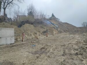 Zabezpieczenie osuwiska (2)