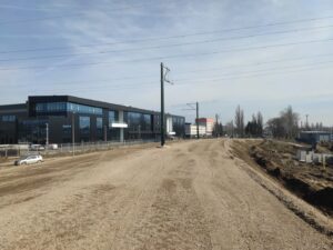 linia tramwajowa Elektromontaż